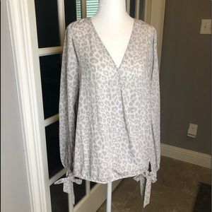 Like New Animal Print Top